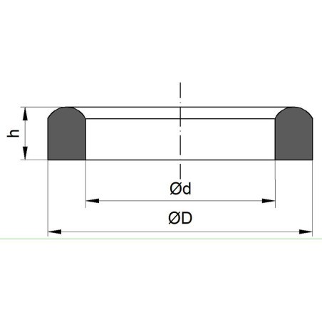 Junta HS-11 EPDM  71,00x